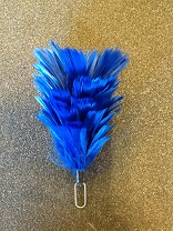 Royal Blue Balmoral/Glengarry Hackle (IN STOCK) - More Details